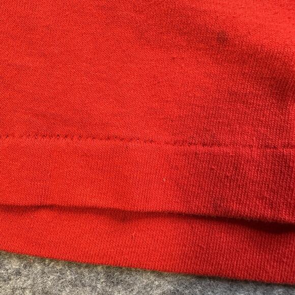 Vintage Dodge Charger Daytona Red T-Shirt SZ S/M Red Single Stitch *Small Spots* - Picture 9 of 14